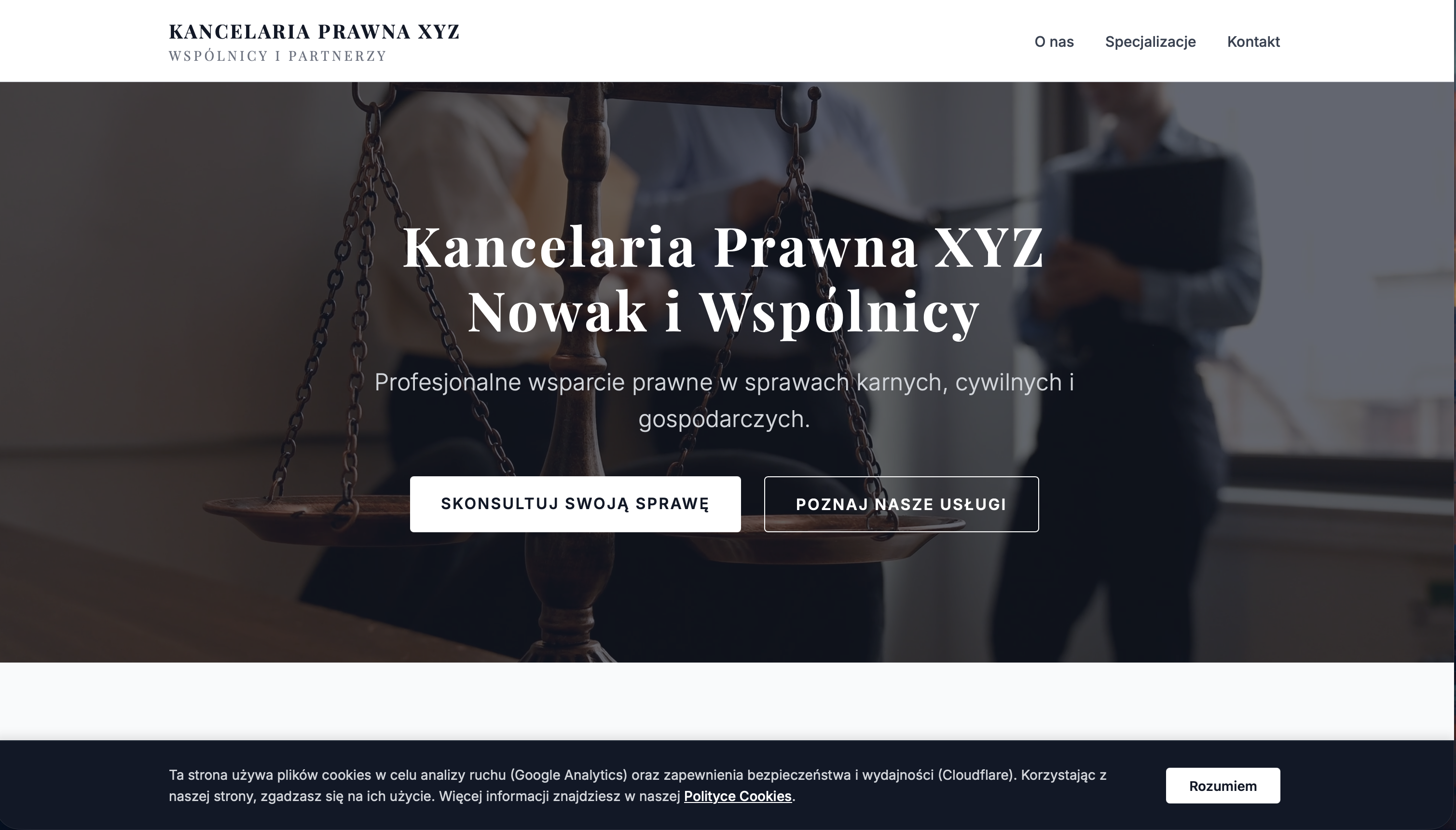 Legal Firm Website